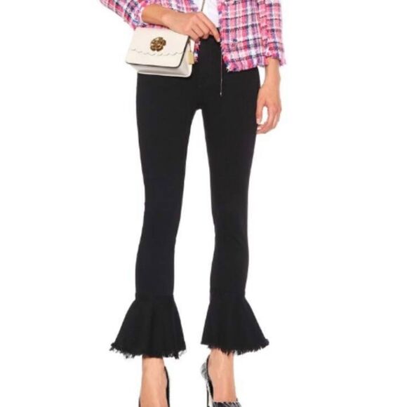 NWOT FRAME Le Skinny De Jeanne Flounce Jeans D30 - Picture 1 of 11